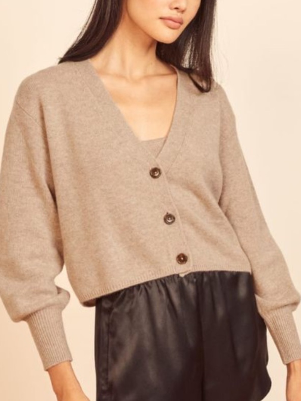 Reformation Varenne Caridgan Set